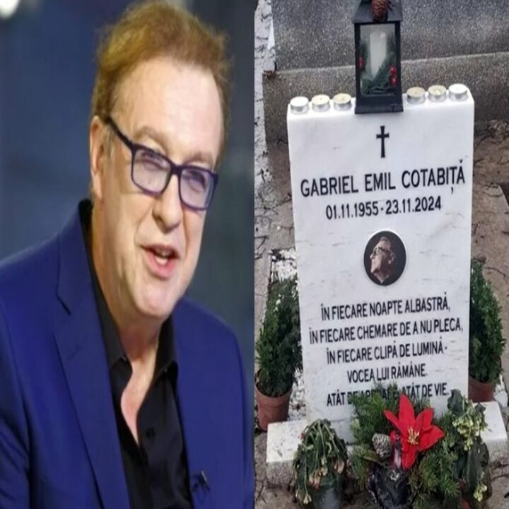 Ați văzut ce scrie pe mormântul lui Gabriel Cotabiță? Ce a apărut lângă locul de veci