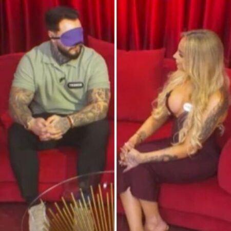 Atenție, imagini tari! Noua concurentă are un tatuaj care spune multe despre intențiile ei!